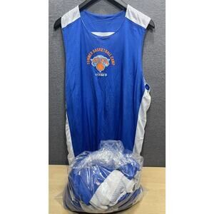 Nike New York Knicks Basketball Camp Reversible Jersey Mens Size XL Lot 10 NWOT
